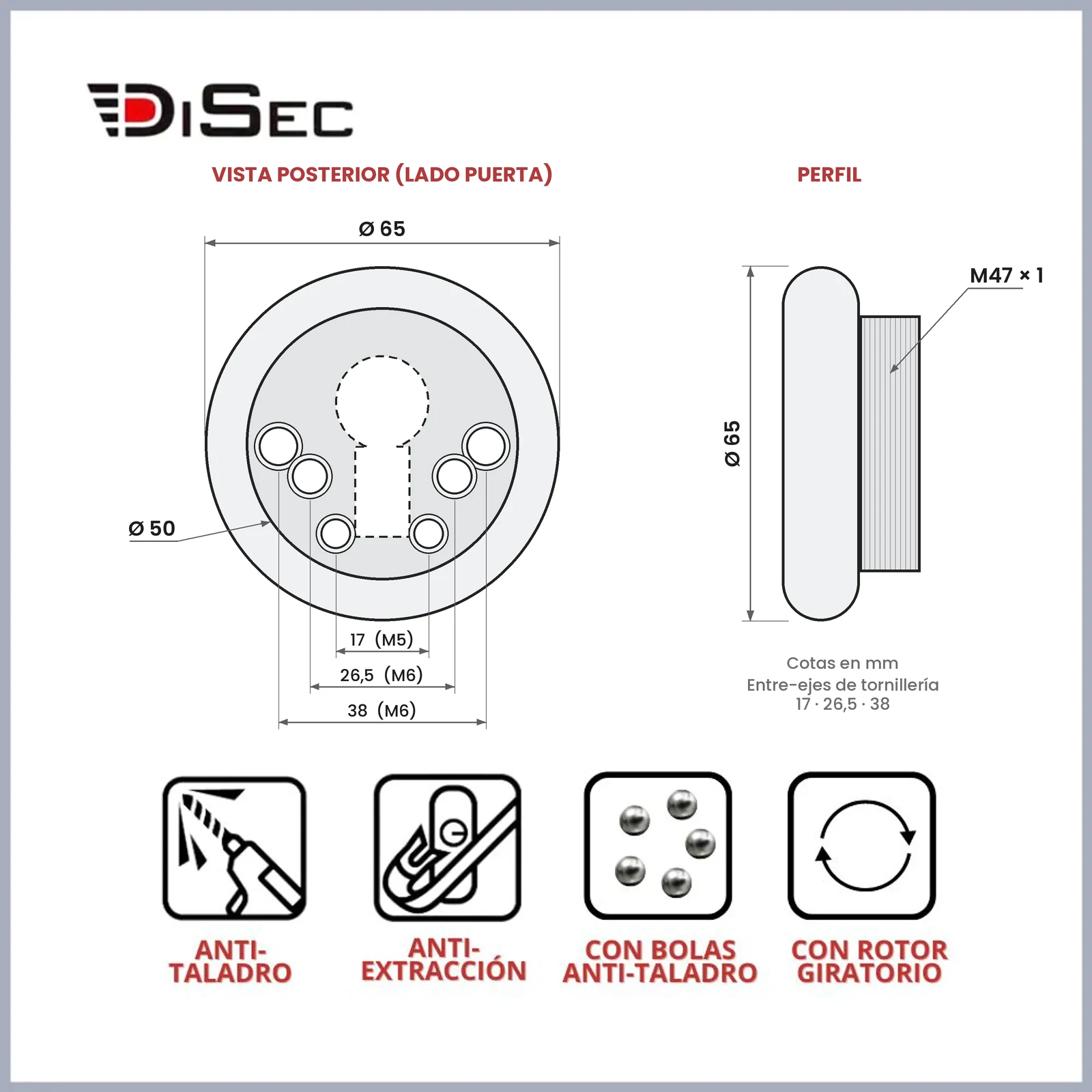 Escudo DISEC BD280