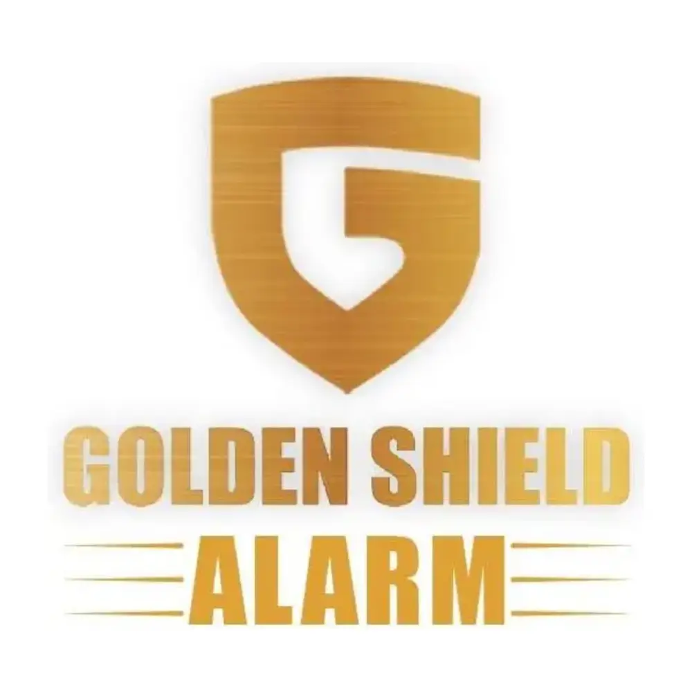 Logo Golden shield alarm